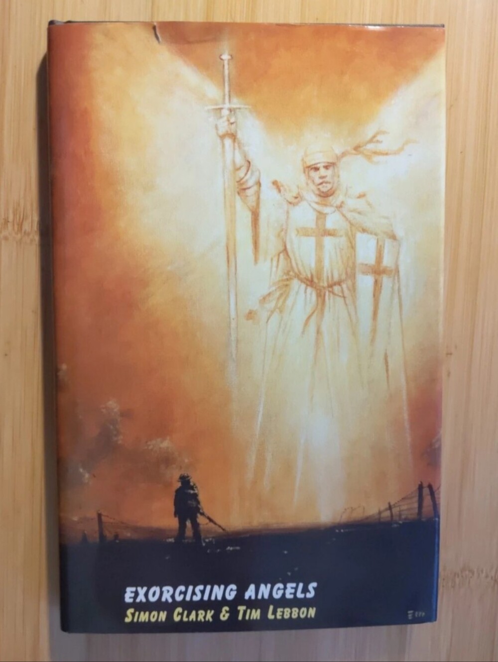 Exorcising Angels 2003 - Simon Clark & Tim Lebbon LETTERED EDITION EARTHLING